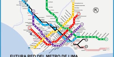 মানচিত্র metropolitano লিমা